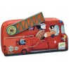 PUZZLE djeco 16 PEZZI scatola sagomata CAMION DEI POMPIERI fire truck DJ07269 età 3+ Djeco - 1