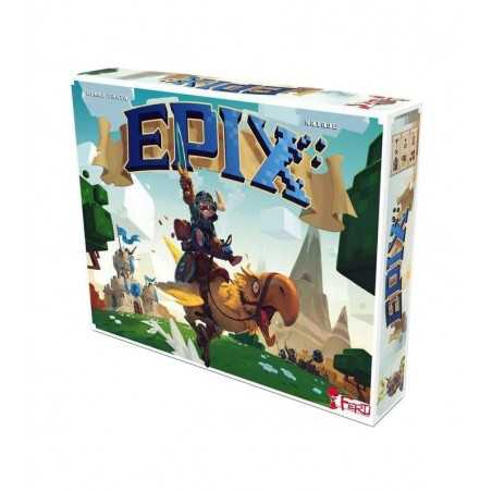 EPIX gioco da tavolo REGOLE IN FRANCESE TEDESCO INGLESE 4 turni 4 STAGIONI gestione risorse FERTI età 10+ Ferti games - 1