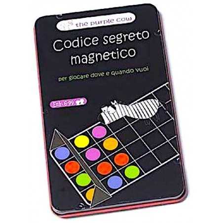 CODICE SEGRETO gioco magnetico THE PURPLE COW in italiano PORTATILE rompicapo DA VIAGGIO età 6+ The Purple Cow - 1