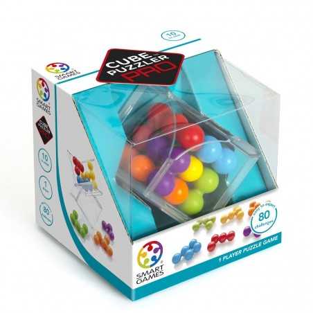 CUBE PUZZLER PRO rompicapo SMART GAMES solitario 80 SFIDE cubo 6 pezzi GIOCO EDUCATIVO età 10+ Smart Games - 1