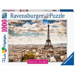 PUZZLE ravensburger PARIGI beautiful skylines 1000 PEZZI 70 x 50 cm PARIS highlights