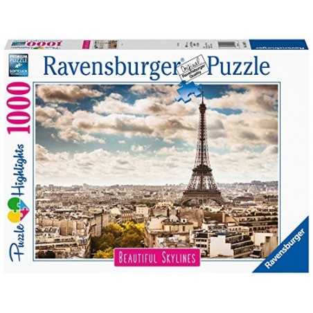 PUZZLE ravensburger PARIGI beautiful skylines 1000 PEZZI 70 x 50 cm PARIS highlights Ravensburger - 1