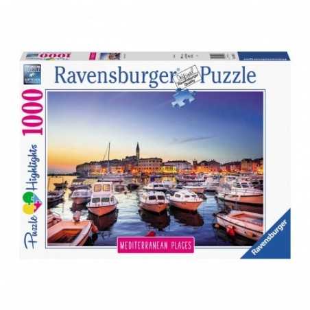 PUZZLE ravensburger CROAZIA mediterranean places 1000 PEZZI 70 x 50 cm HIGHLIGHTS Ravensburger - 1