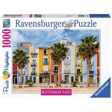 PUZZLE ravensburger SPAGNA mediterranean places 1000 PEZZI 70 x 50 cm HIGHLIGHTS spain Ravensburger - 1