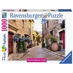 PUZZLE ravensburger FRANCIA mediterranean places 1000 PEZZI 70 x 50 cm HIGHLIGHTS france