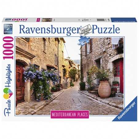 PUZZLE ravensburger FRANCIA mediterranean places 1000 PEZZI 70 x 50 cm HIGHLIGHTS france Ravensburger - 1