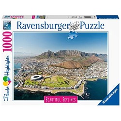 PUZZLE ravensburger CAPE TOWN beautiful skylines 1000 PEZZI 70 x 50 cm HIGHLIGHTS