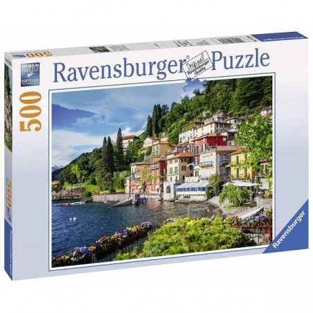 PUZZLE ravensburger LAGO DI COMO italia 500 PEZZI 49 x 36 cm ORIGINAL QUALITY Ravensburger - 1
