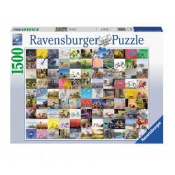 PUZZLE ravensburger 99 BICICLETTE E ALTRO original quality 1500 PEZZI 80 x 60 cm AND MORE