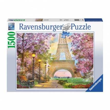 PUZZLE ravensburger AMORE A PARIGI original quality 1500 PEZZI 80 x 60 cm PARIS ROMANCE Ravensburger - 1