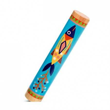 BASTONE DELLA PIOGGIA strumento musicale ANIMAMBO in legno DJECO gioco DJ06026 età 3+ Djeco - 1