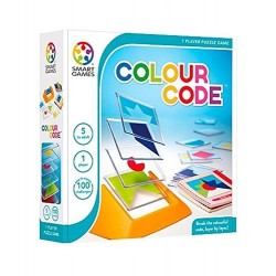 COLOUR CODE gioco solitario SMART GAMES logica EDUCATIVO a strati ROMPICAPO età 5+ Smart Games - 1