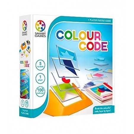 COLOUR CODE gioco solitario SMART GAMES logica EDUCATIVO a strati ROMPICAPO età 5+ Smart Games - 1