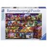PUZZLE ravensburger IL MIRACOLOSO MONDO DEI LIBRI softclick 2000 PEZZI 98 x 75 cm Ravensburger - 1