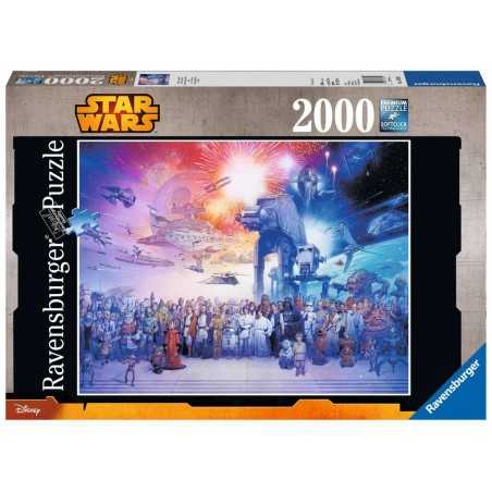 PUZZLE ravensburger L'UNIVERSO ESPANSO DI GUERRE STELLARI star wars 2000 PEZZI 98 x 75 cm Ravensburger - 1