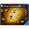 PUZZLE ravensburger KRYPT soft click 631 PEZZI rompicapo ORO segui le forme 70 X 50 CM Ravensburger - 1