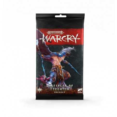 DISCIPLES OF TZEENTCH DAEMONS warhammer CARD PACK age of sigmar WARCRY citadel GAMES WORKSHOP età 12+ Games Workshop - 1