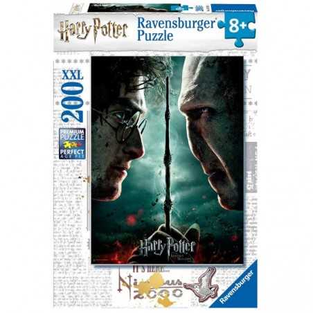 PUZZLE 200 PEZZI XXL ravensburger HARRY POTTER VS VOLDEMORT perfect age fit 36 X 49 CM età 8+