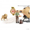 ELISOCCORSO PER ANIMALI animal rescue helicopter WILD LIFE schleich 42476 elicottero SET età 3+ Schleich - 3