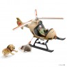 ELISOCCORSO PER ANIMALI animal rescue helicopter WILD LIFE schleich 42476 elicottero SET età 3+ Schleich - 2