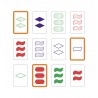 SET gioco di carte IN ITALIANO creativamente LOGICA scatola viola CONCENTRAZIONE età 6+ Creativamente - 3