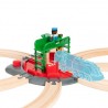 PIATTAFORMA GIREVOLE turntable & figure BRIO world 33476 trenini IN LEGNO E PLASTICA età 3+ BRIO - 5