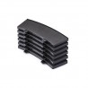 BORDO ESTERNO PER CURVA R2 electric motor racing POLICAR 6 pezzi SPARE PARTS slot P054-6 POLICAR - 1