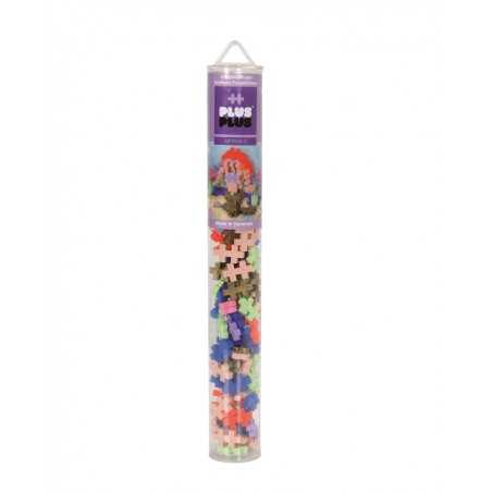 TUBO mermaid MINI BASIC 100 pezzi SIRENA plus plus PLUSPLUS gioco modulare COSTRUZIONI età 5+ Plusplus - 1