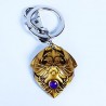 PORTACHIAVI Warhammer 40k Keyring Custodian Shoulder Plate metal Games Workshop - 1