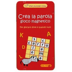 CREA LA PAROLA gioco magnetico PORTATILE da viaggio IN ITALIANO the purple cow CLASSICO età 7+ The Purple Cow - 1