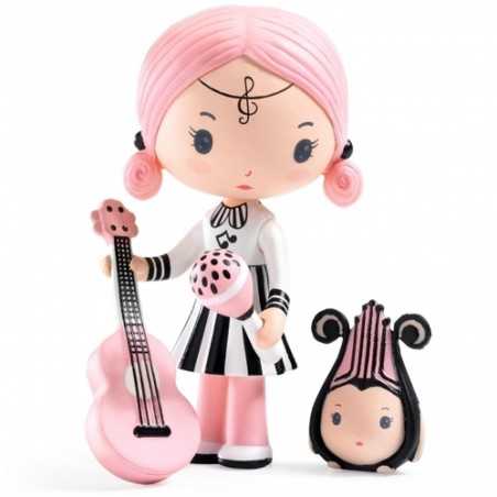 SIDONIE & ZICK fate TINYLY action figure DJECO in resina DJ06940 snodabile MINIATURA età 4+ Djeco - 1