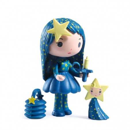 LUZ & LIGHT fate TINYLY action figure DJECO in resina DJ06942 snodabile MINIATURA età 4+ Djeco - 1