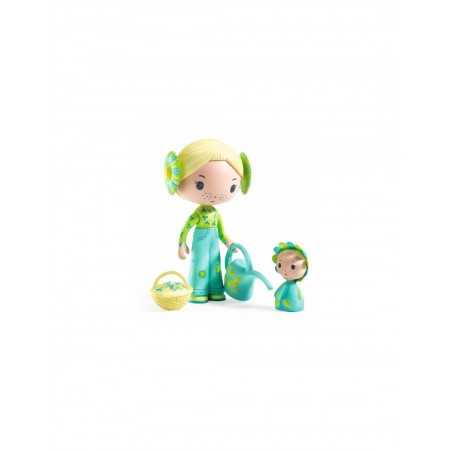 FLORE & BLOOM fate TINYLY action figure DJECO in resina DJ06944 snodabile MINIATURA età 4+ Djeco - 1