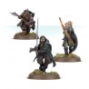 I TRE CACCIATORI Lord of the Rings Games Workshop 3 miniatures Legolas Aragorn Gimli Middle Earth wargame Games Workshop - 1