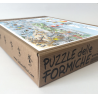PUZZLE fabio vettori FARO made in italy 1080 PEZZI eco friendly 48,5 X 68,5 CM le formiche FABIO VETTORI - 3