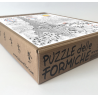PUZZLE fabio vettori PARIGI made in italy 1080 PEZZI eco friendly 48,5 X 68,5 CM le formiche FABIO VETTORI - 3