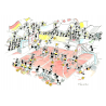 PUZZLE fabio vettori BASKET made in italy 540 PEZZI eco friendly 34,5 X 49,5 CM le formiche FABIO VETTORI - 1