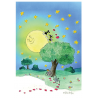 PUZZLE fabio vettori LUNA DEGLI INNAMORATI made in italy 540 PEZZI eco friendly 34,5 X 49,5 CM le formiche FABIO VETTORI - 1