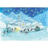 PUZZLE fabio vettori NEVICATA made in italy 540 PEZZI eco friendly 34,5 X 49,5 CM le formiche FABIO VETTORI - 1