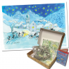 PUZZLE fabio vettori NEVICATA made in italy 540 PEZZI eco friendly 34,5 X 49,5 CM le formiche FABIO VETTORI - 2