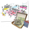 PUZZLE fabio vettori PALLAVOLO made in italy 540 PEZZI eco friendly 34,5 X 49,5 CM le formiche FABIO VETTORI - 2