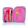 ASTUCCIO PEN PAD 3 zip FACCE GIRL seven SJ GANG triplo scomparto WOW pencil case ATTREZZATO materiale SCUOLA SEVEN - 4