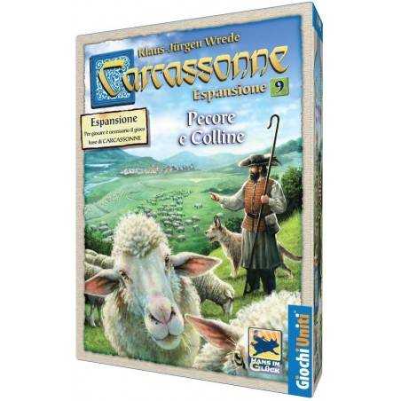 CARCASSONNE PECORE E COLLINE 9a espansione italiano gioco da tavolo Giochi Uniti - 1