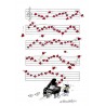 PUZZLE fabio vettori CUORICINI made in italy 540 PEZZI eco friendly 34,5 X 49,5 CM le formiche pentagramma FABIO VETTORI - 1
