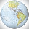 MAPPAMONDO con supporto PUZZLE 3D ravensburger 540 PEZZI con base ruotabile H 27,5 CM età 10+ Ravensburger - 3