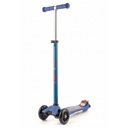 MONOPATTINO maxi MICRO deluxe BLU blue 3 RUOTE with t-bar ORIGINALE 5-12 anni Micro - 1