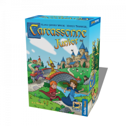 CARCASSONNE JUNIOR giochi uniti IN ITALIANO marco teubner PIAZZAMENTO età 4+
