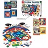 FAMILY GAMES set TANTI GIOCHI in cartone DAL NEGRO classico 4 TABELLONI DOPPI età 6+