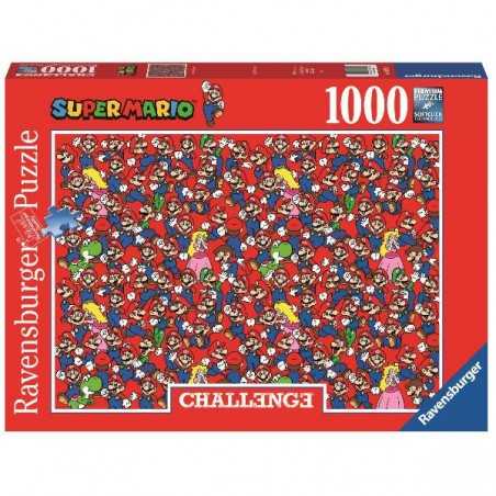 PUZZLE ravensburger SUPER MARIO CHALLENGE classic 1000 PEZZI 70 x 50 cm Ravensburger - 1