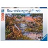 PUZZLE ravensburger REGNO ANIMALE original 3000 PEZZI 121 x 80 cm